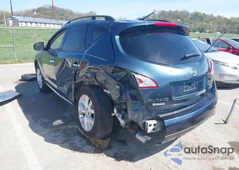 2014 Nissan Murano Sl из США, поврежденный, VIN JN8AZ1MWXEW501467